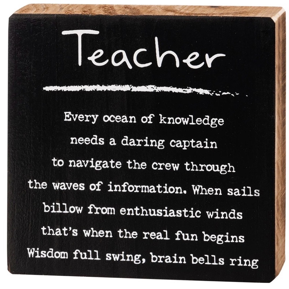 Primitives by Kathy “Teacher” Block Sign